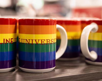 Hamline rainbow cups