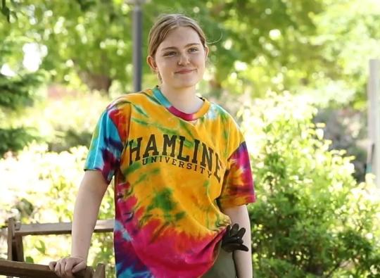 Lauren Ness, anthropology student at Hamline
