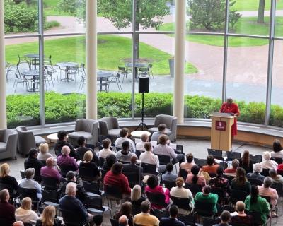 Miller Plaza Dedication Ceremony