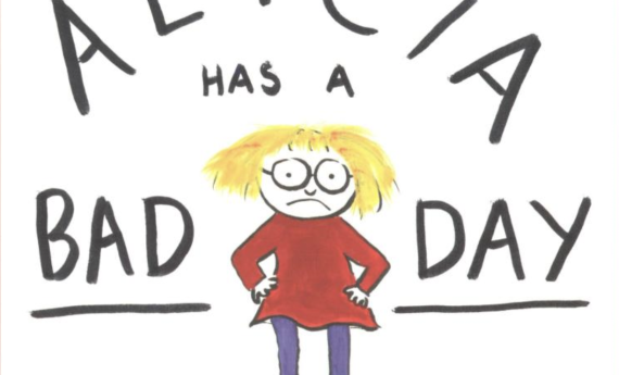 Alicia has a bad day, by MFAC faculty Lisa Jahn-Clough