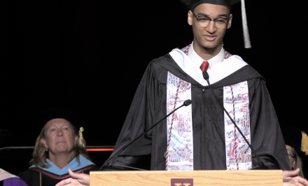 Josiah Weist, alumni, Graduate Student Speaker at 2025 Graduate Commencement Ceremony